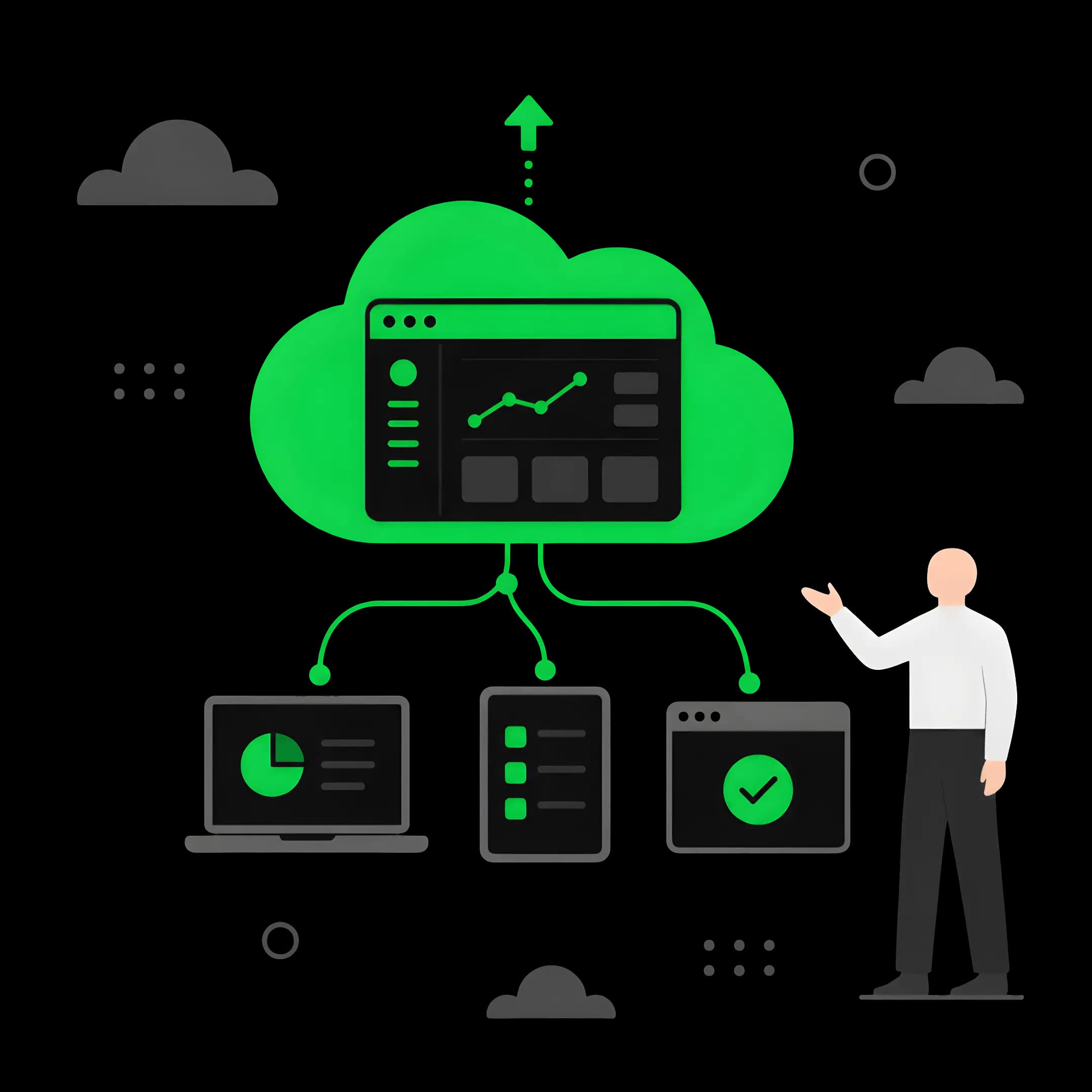 Sage X3 als Cloud-SaaS-Lösung — verbunden mit allen Geräten